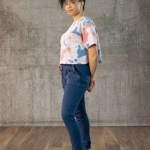 Supima Cotton Jogger - Navy